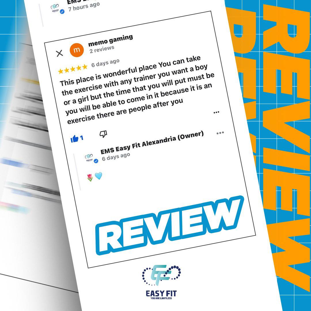 Client review 1 from Easy Fit Alexandria client