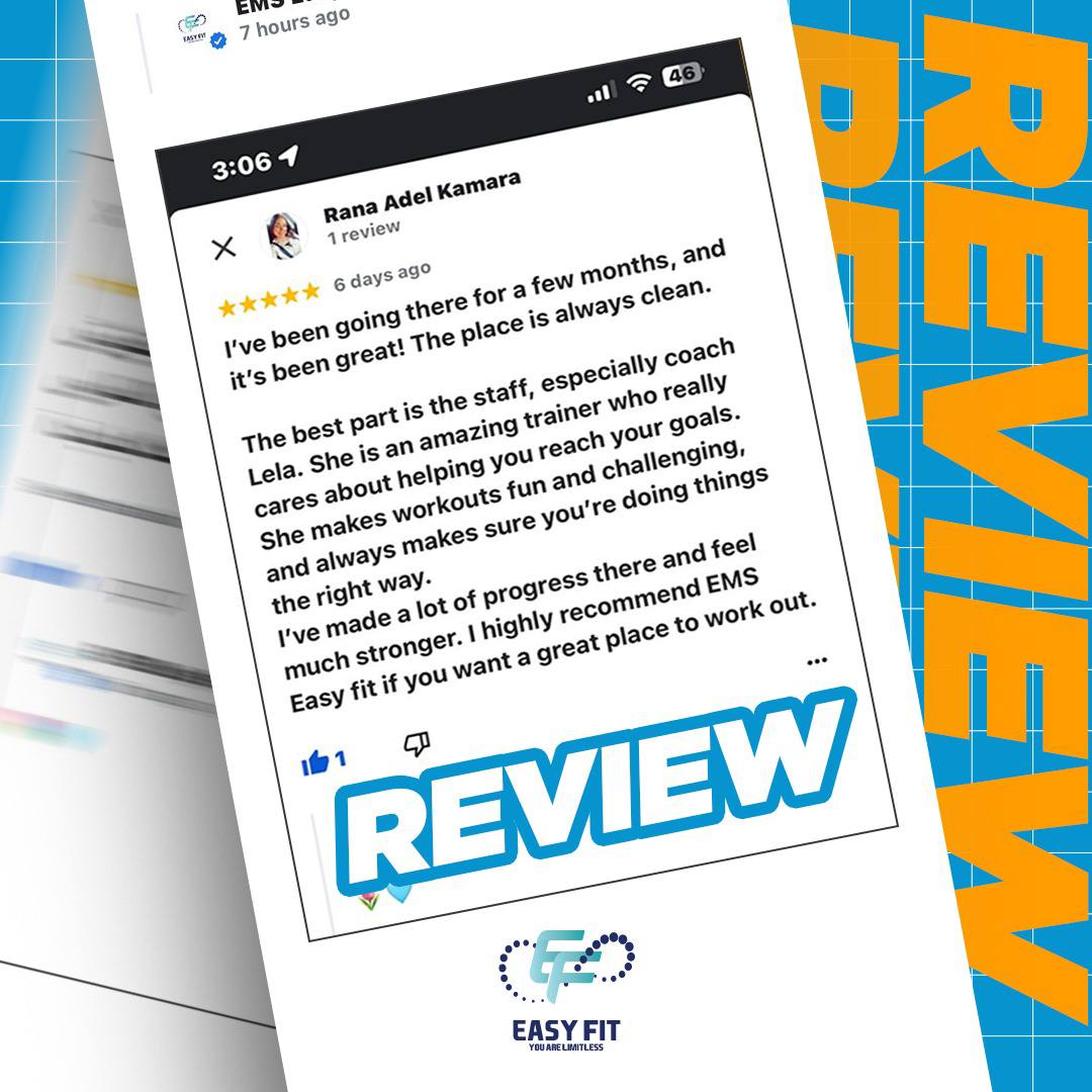 Client review 11 from Easy Fit Alexandria client