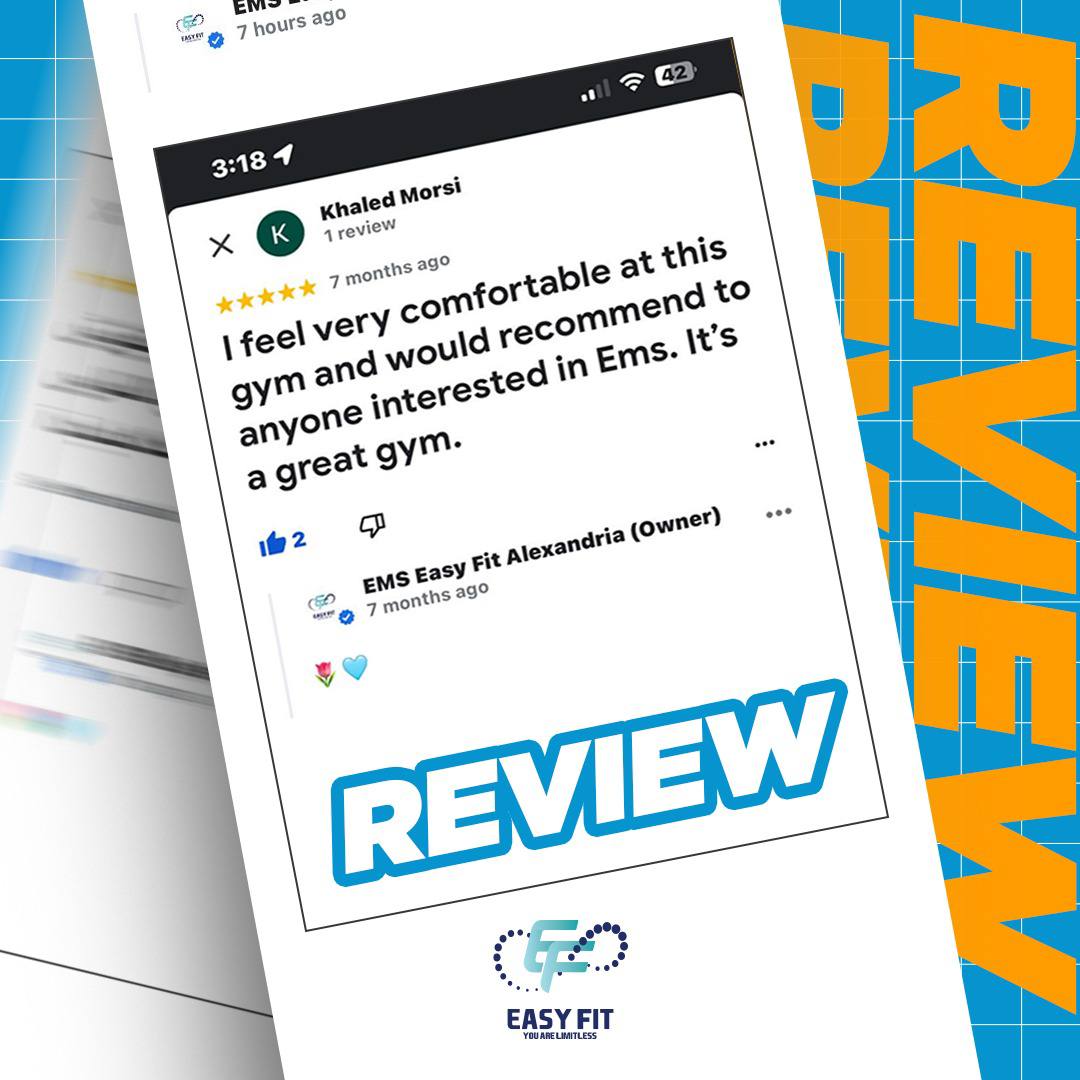 Client review 13 from Easy Fit Alexandria client