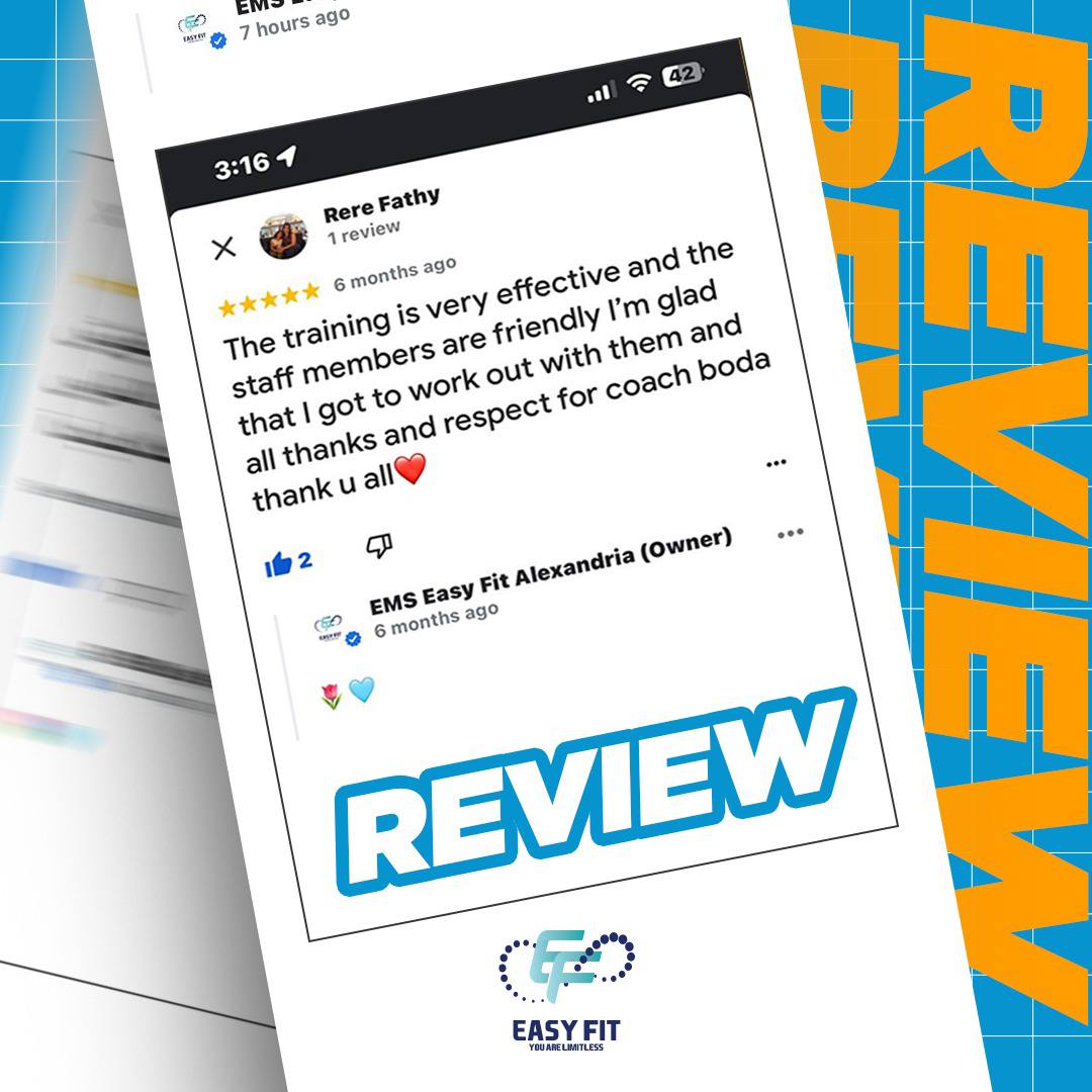 Client review 14 from Easy Fit Alexandria client