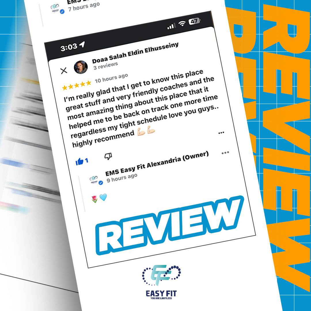 Client review 15 from Easy Fit Alexandria client