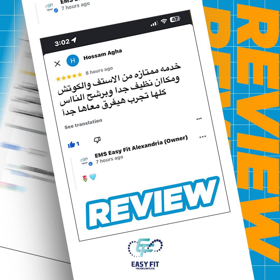 Client review 18 from Easy Fit Alexandria client