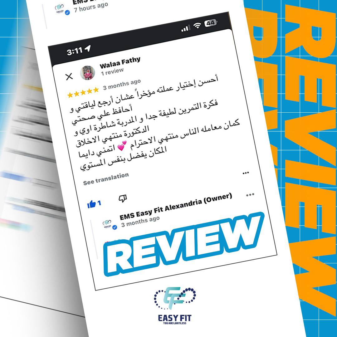 Client review 19 from Easy Fit Alexandria client