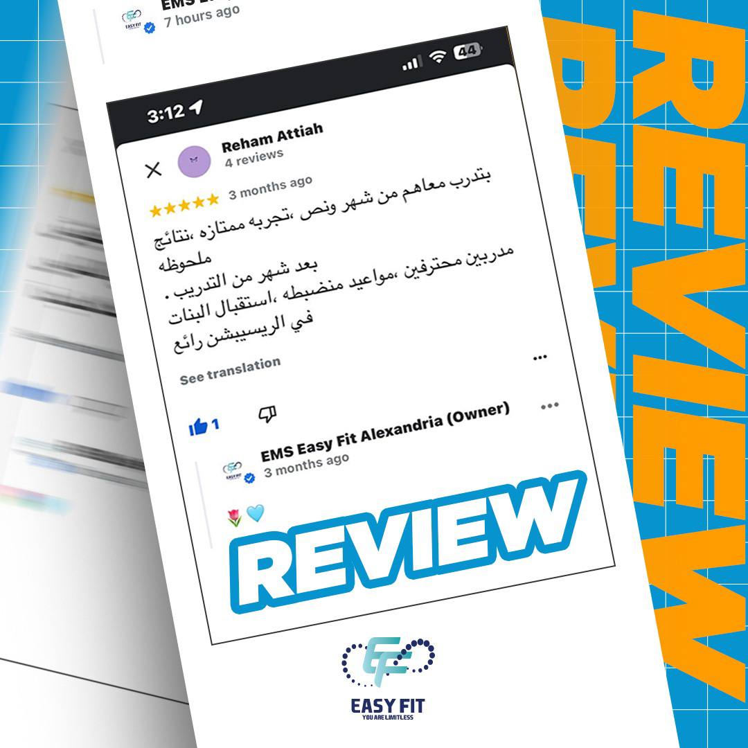 Client review 22 from Easy Fit Alexandria client