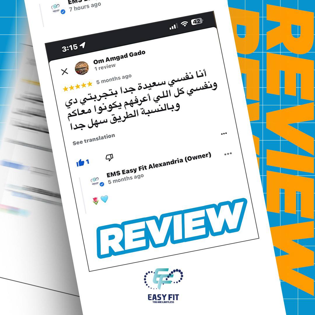 Client review 23 from Easy Fit Alexandria client